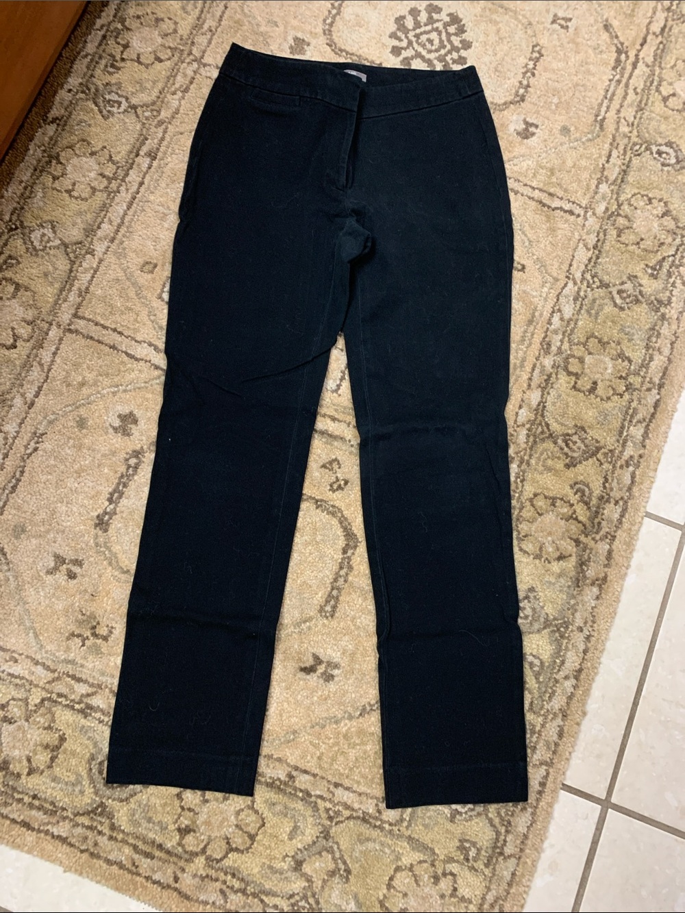 Jjill  Black Slim Straight Pants